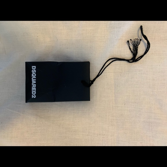 Dsquared2 BLACK Twill MOTO  Jacket - Picture 10 of 10